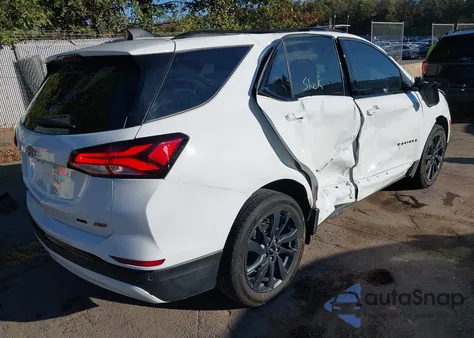 2024 Chevrolet Equinox Awd Rs из США, поврежденный, VIN 3GNAXWEG8RS129819